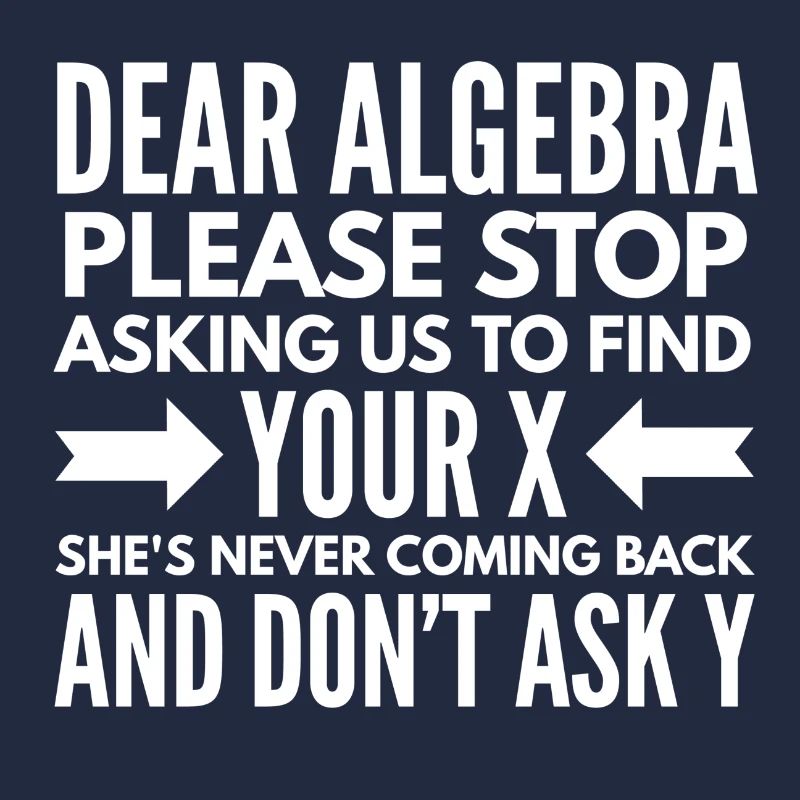 Algebra Math Mathematician Math Gift
