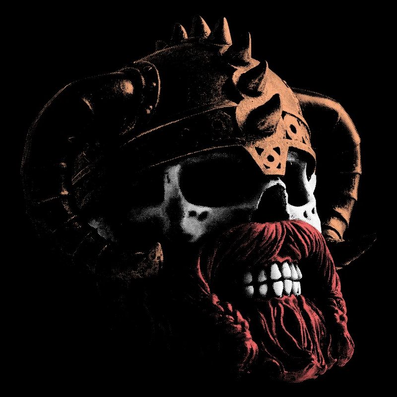 Wikinger Totenkopf