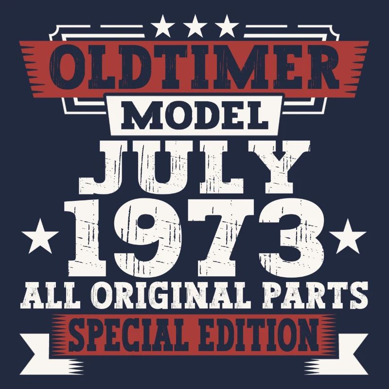 Oldtimer Juli 1973 49. Geburtstag Geschenk Herren