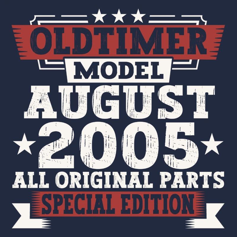 Oldtimer August 2005 17. Geburtstag Geschenk Fun