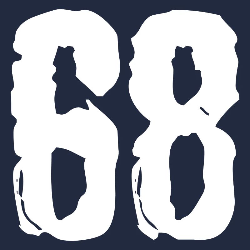 Maillot à 68 numéros
