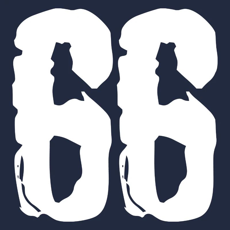 Maillot à 66 numéros