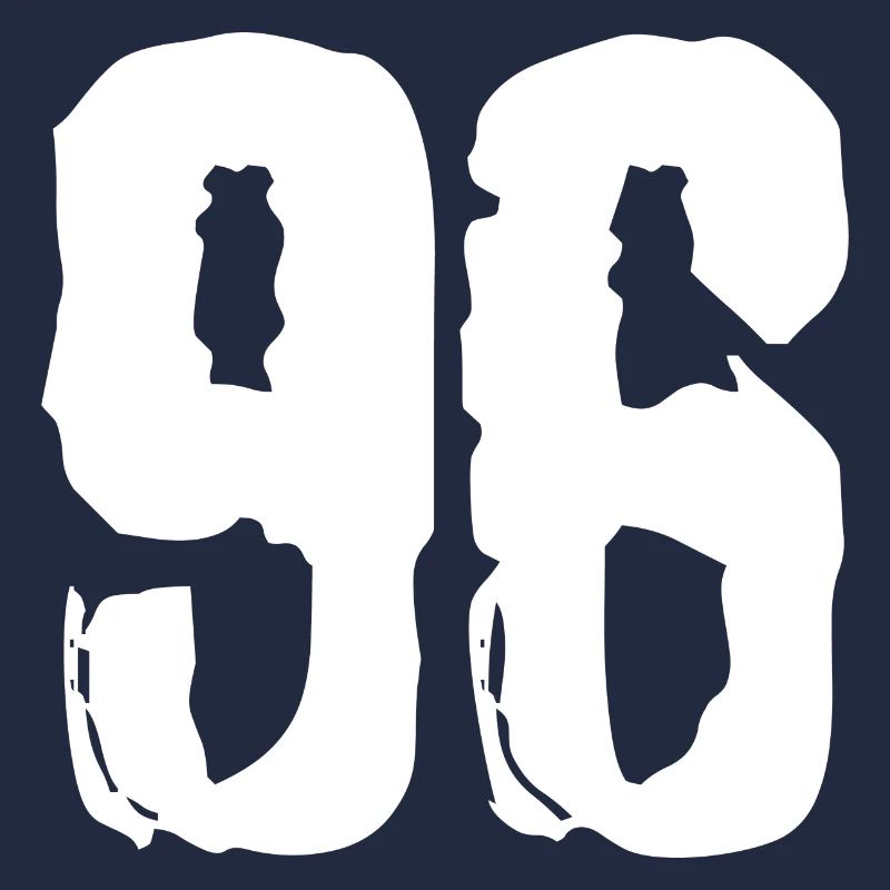 Maillot à 96 numéros