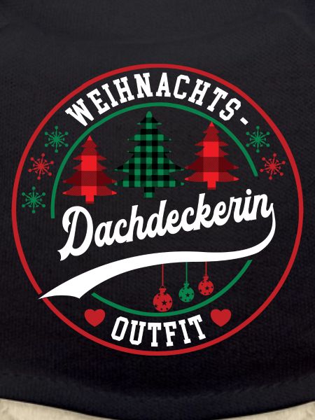 Dachdeckerin Weihnachten Zimmermann Beruf Danken