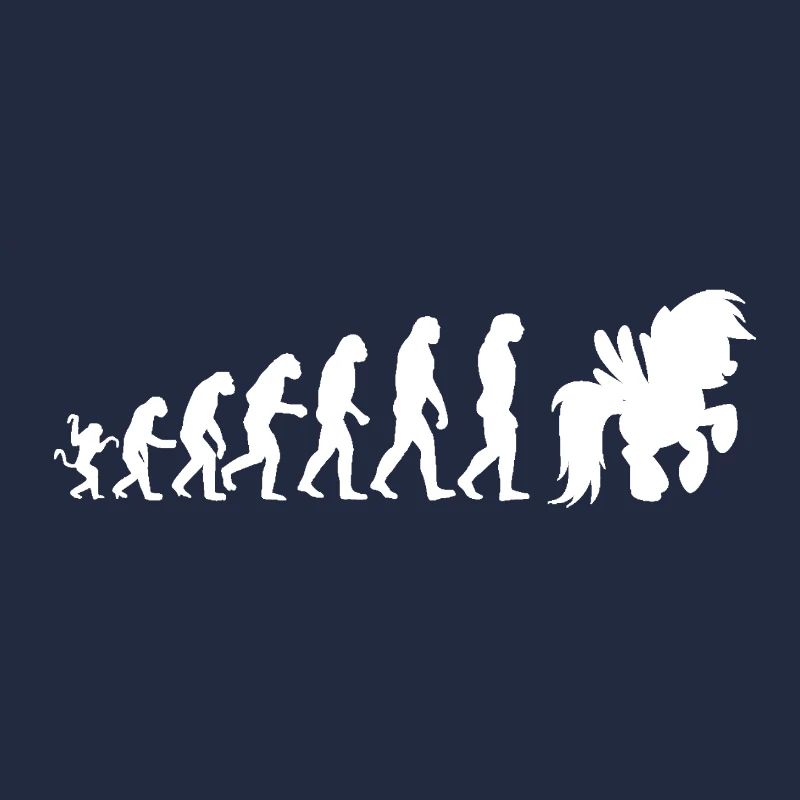 Evolution Pferd