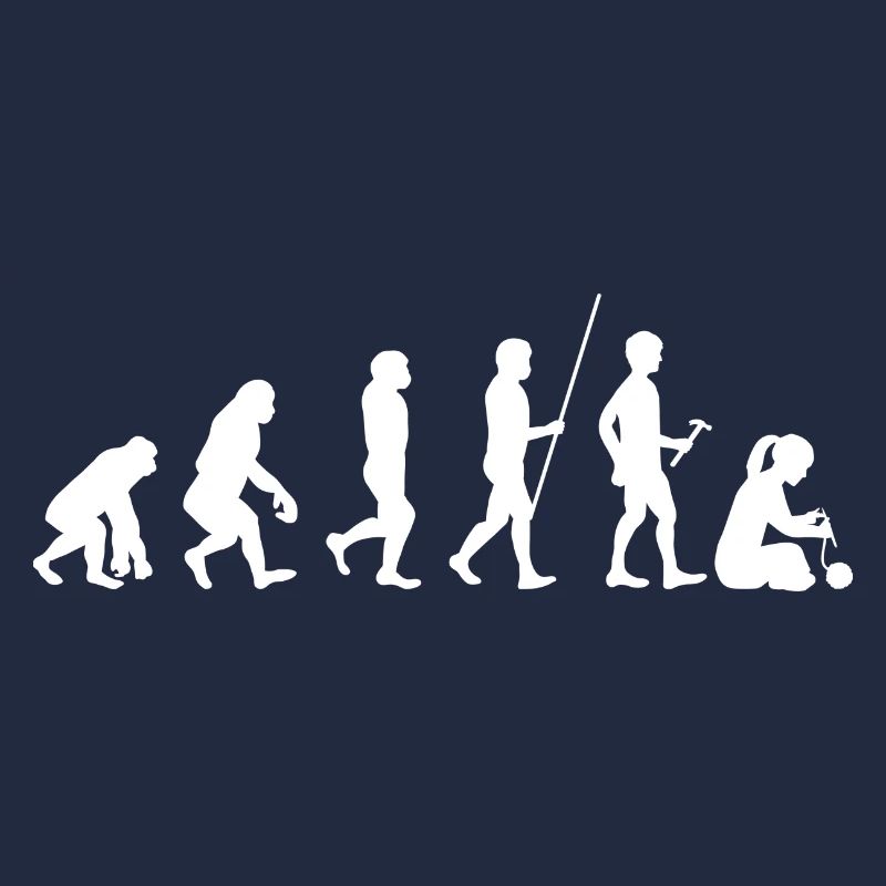 Evolution knitting hobby needlework wool gift