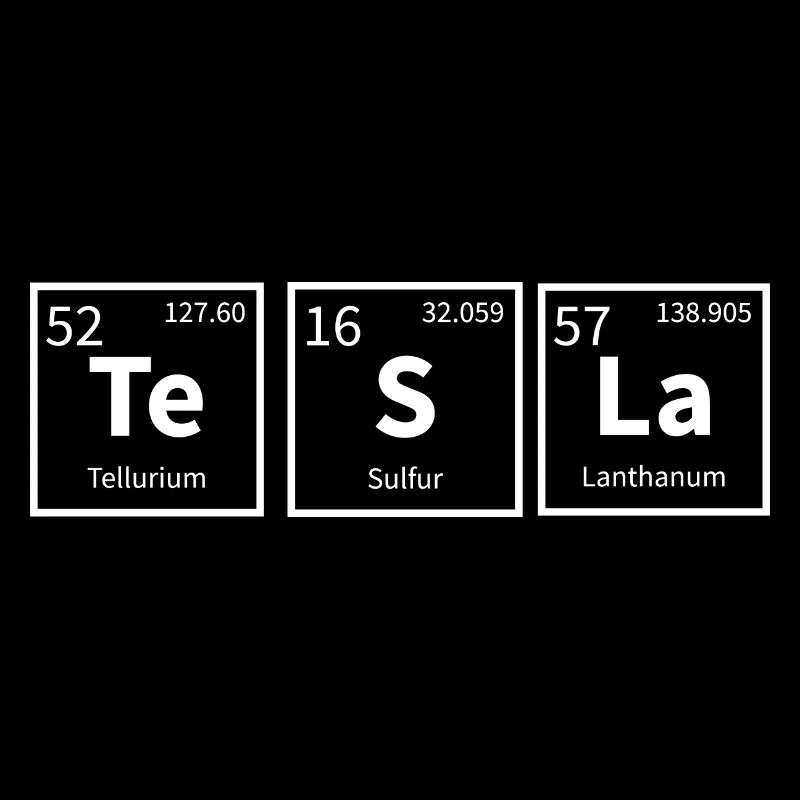 Tesla Gift Chemistry Chemist Science