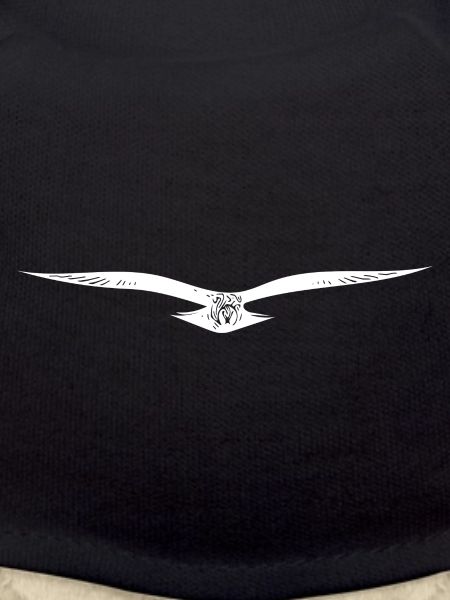 Elegant flying eagle
