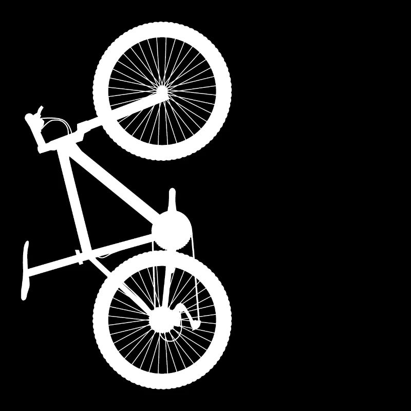 Fahrrad vertikal