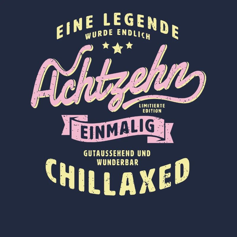 Eine Legende wird 18. Einmalig und Chillaxed