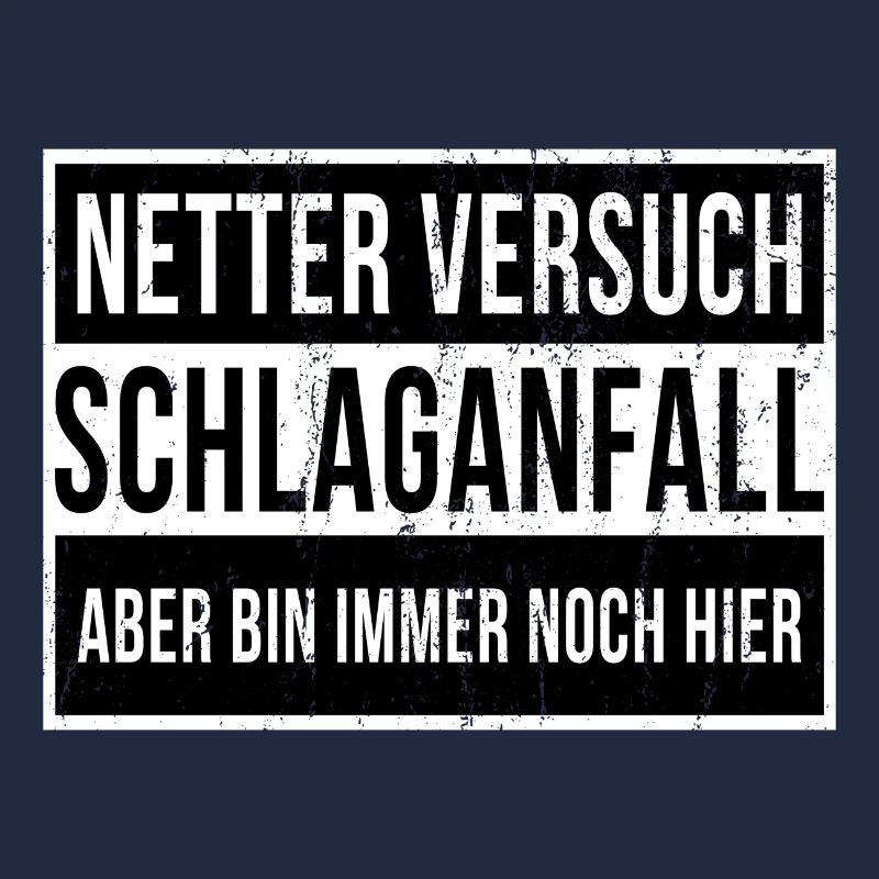 Netter Versuch Schlaganfall Motivation Geschenk