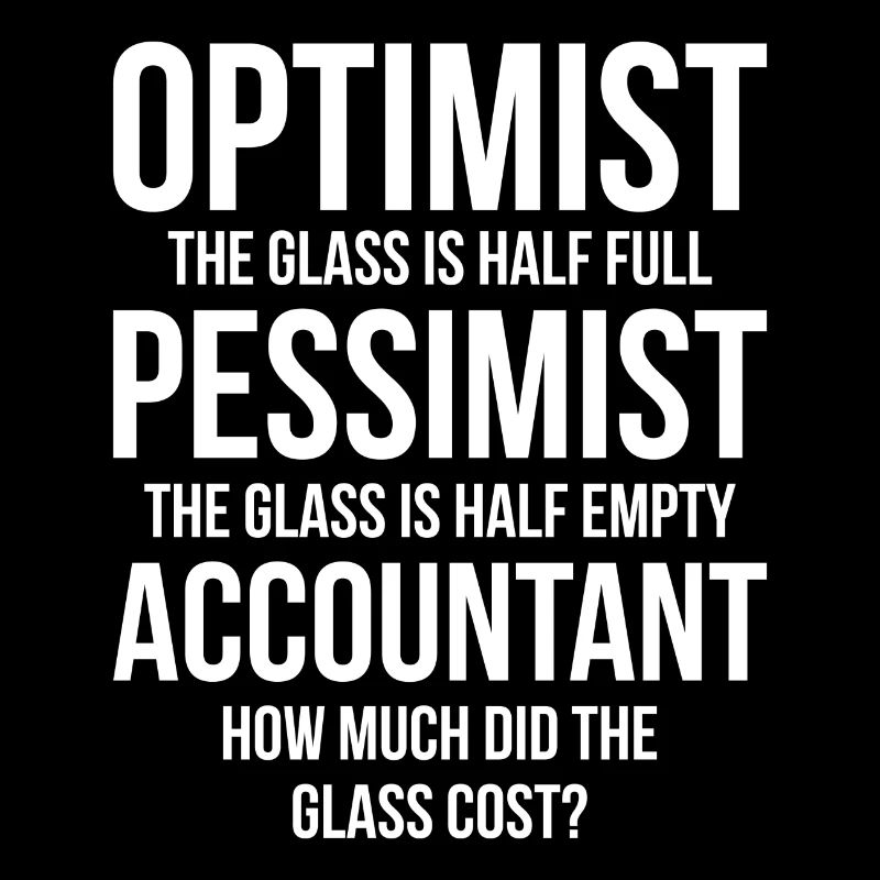 Accountant how much did the Glass cost Geschenk