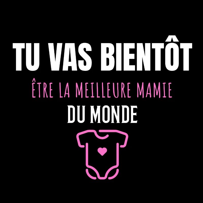 Bientôt mamie cadeau annonce grossesse