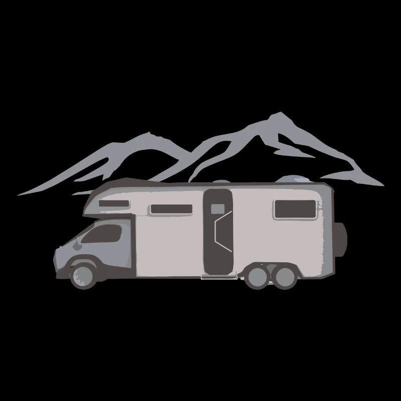 Camping camper van