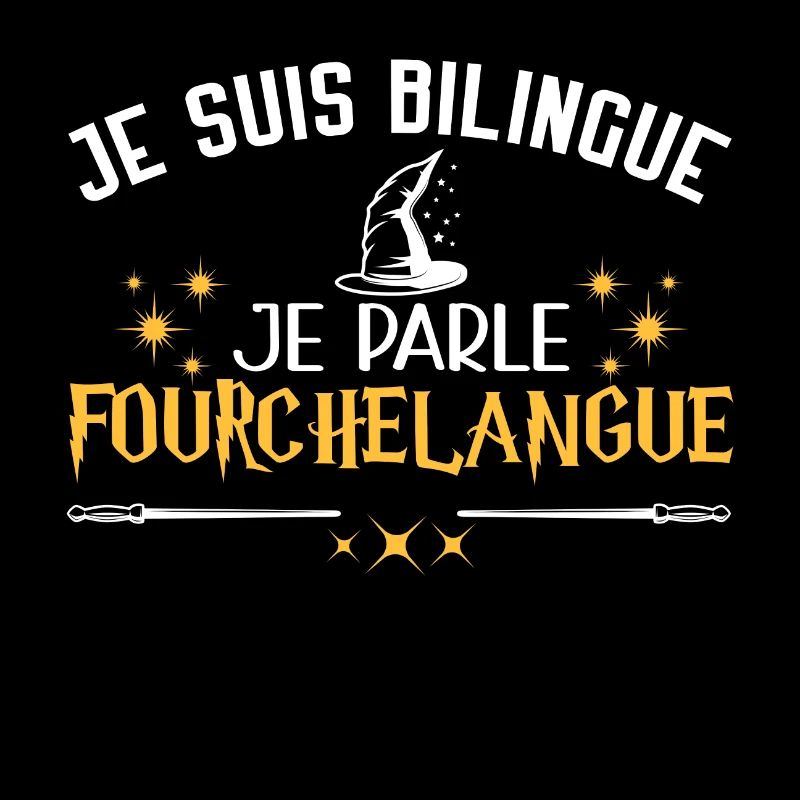 Humour film, cinéma, je suis bilingue, magicien