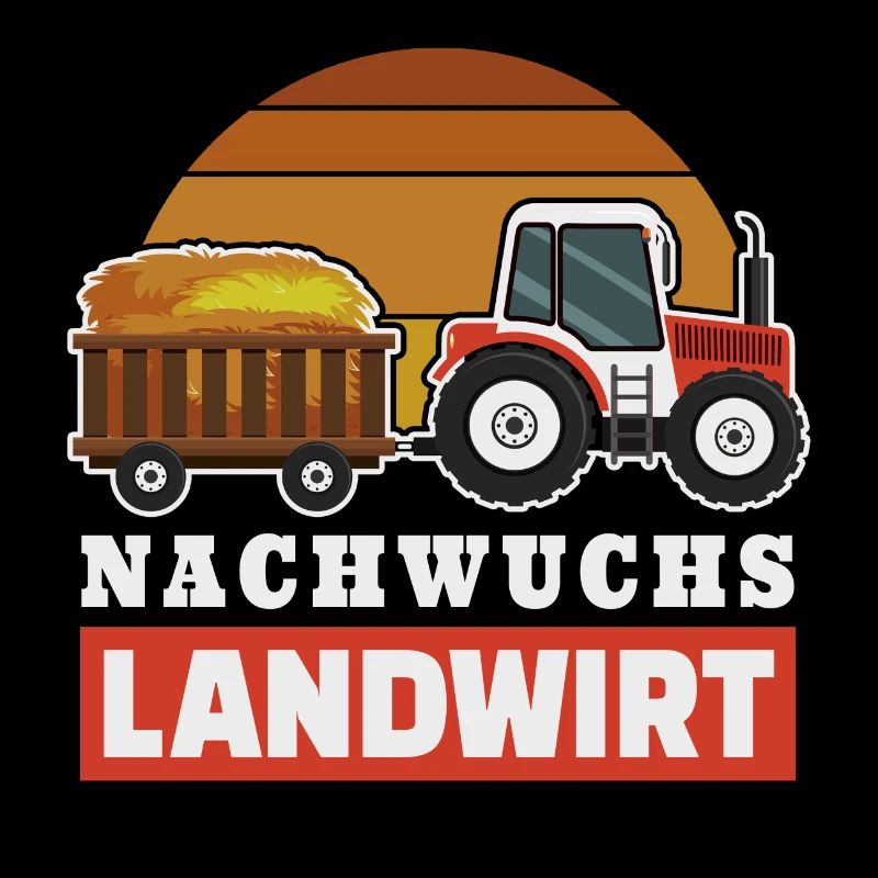 NACHWUCHS LANDWIRT TRAKTOR KINDER BUBEN GESCHENK
