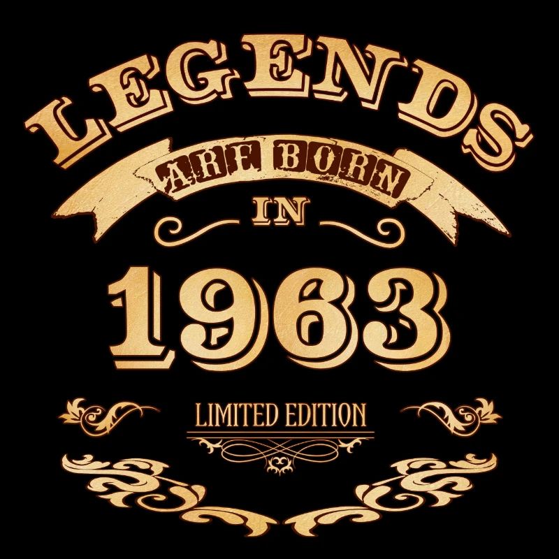 Legends are born in 1963
