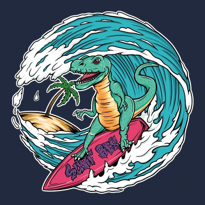 Surf T-Rex
