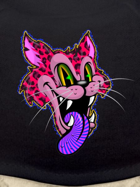 Leopard Comic Psychedelic