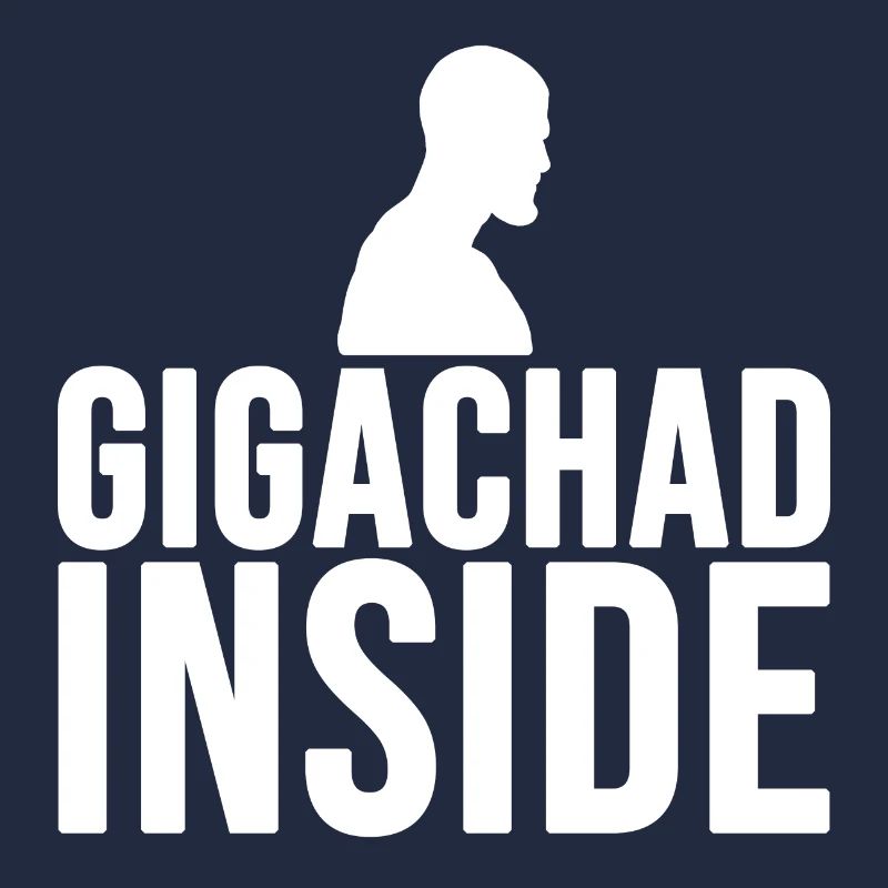 Gigachad inside (blanc)