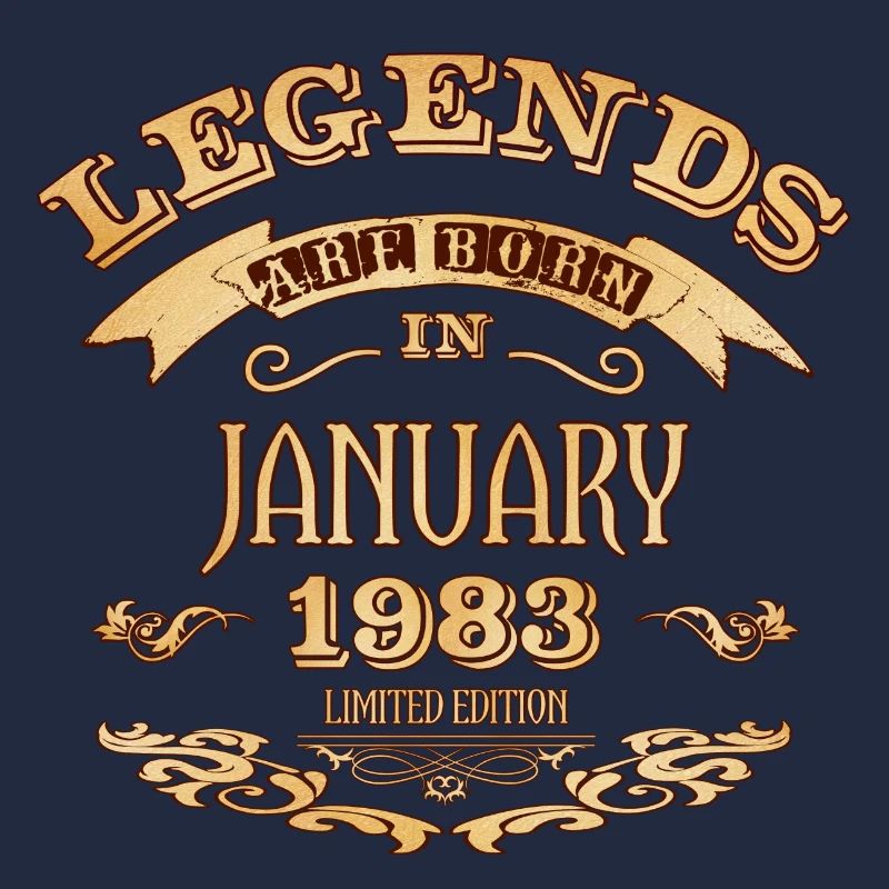 Legenden werden im Januar 1983 geboren