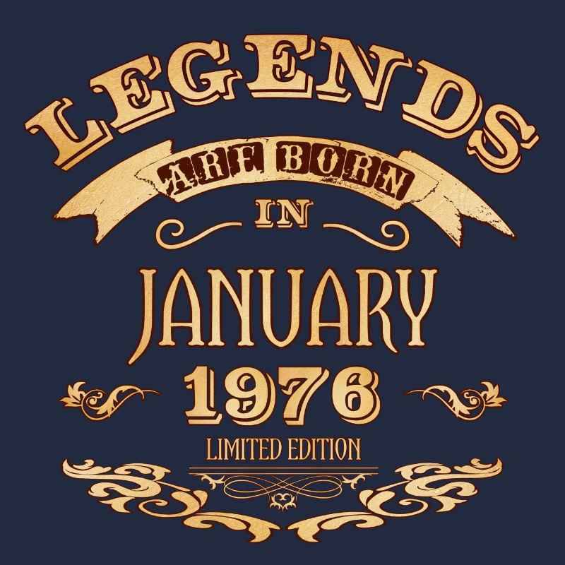 Legenden werden im Januar 1976 geboren