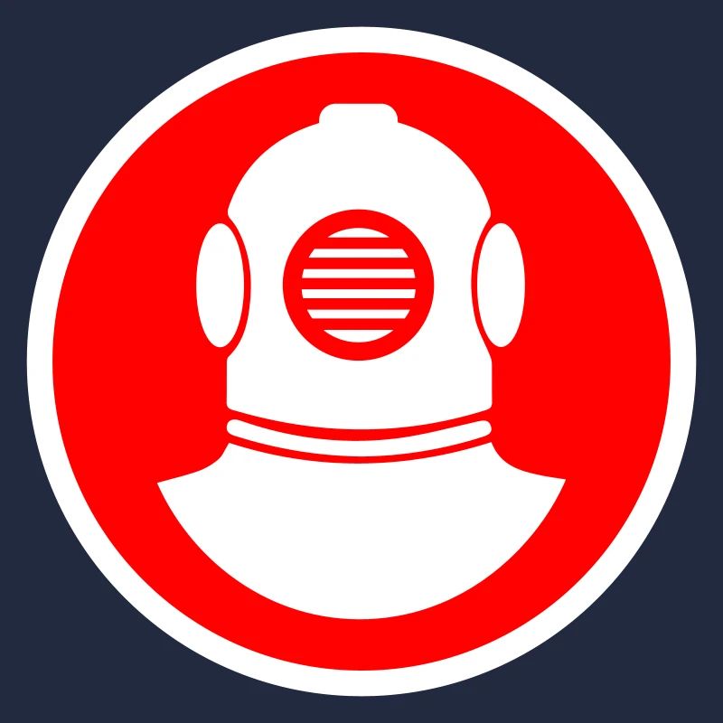 Diver Helmet Circle