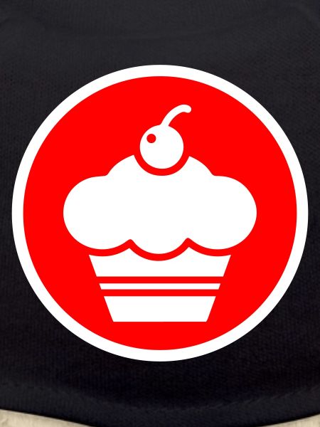 Muffin Silhouette Kreis