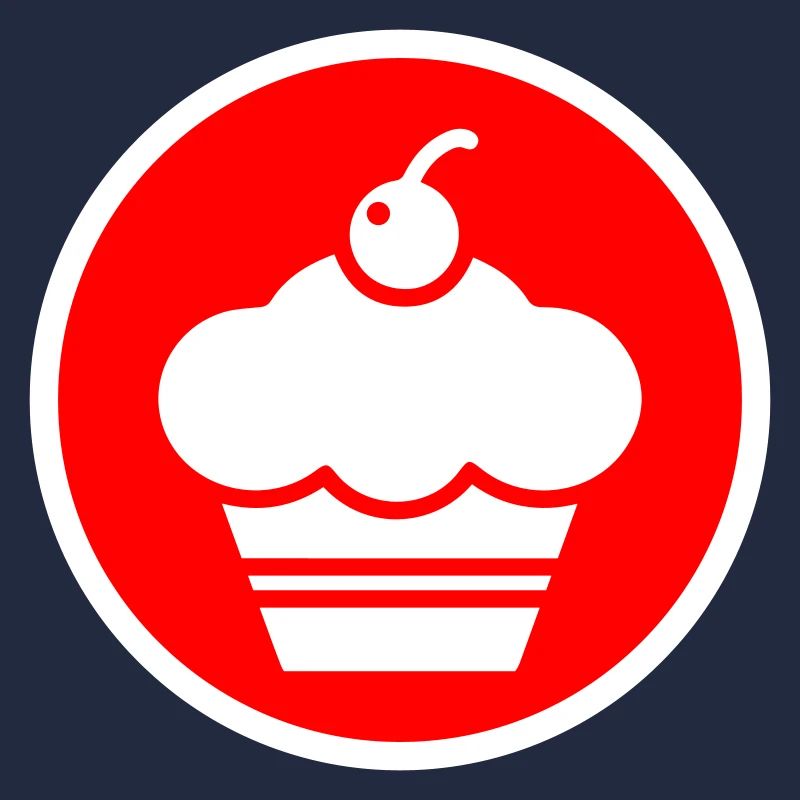 Muffin Silhouette Circle