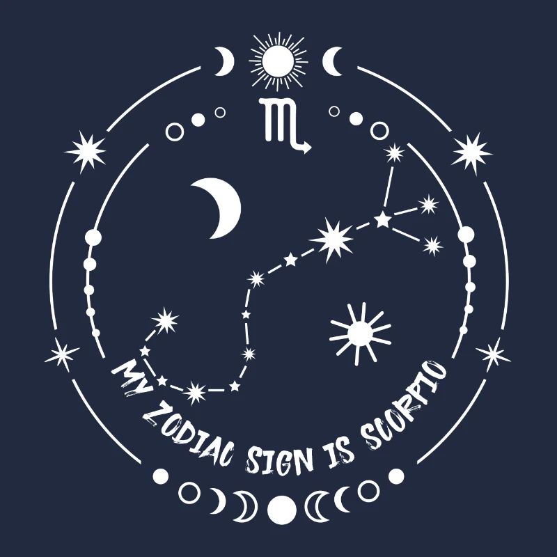 Beautiful zodiac sign Scorpio