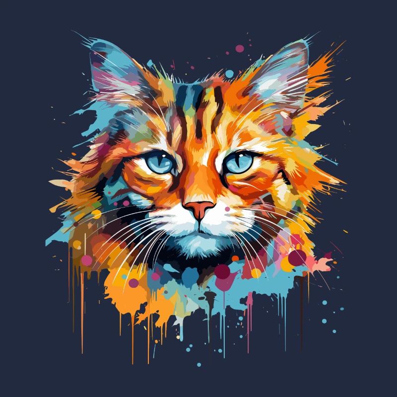 Ginger Cat, Langhaarkatze