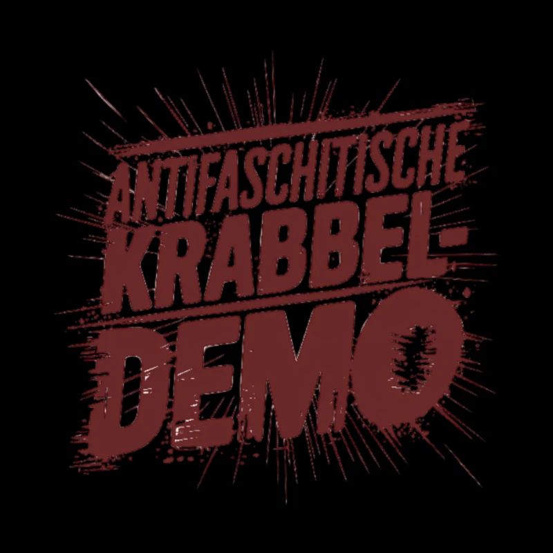 Krabbeldemo Kleinkind der ANTIFA