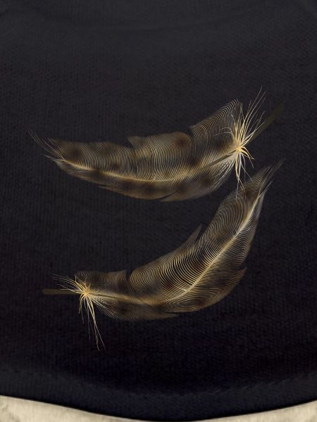 feathers brown shade
