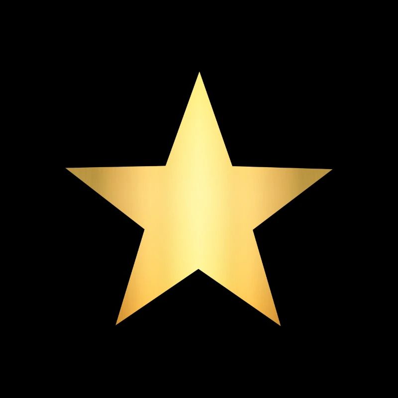 masque noir étoile dorée étoile dorée