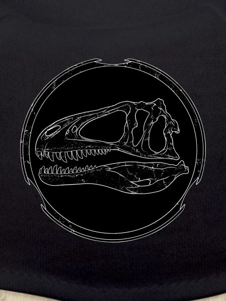 Acrocanthosaurus fossil skull