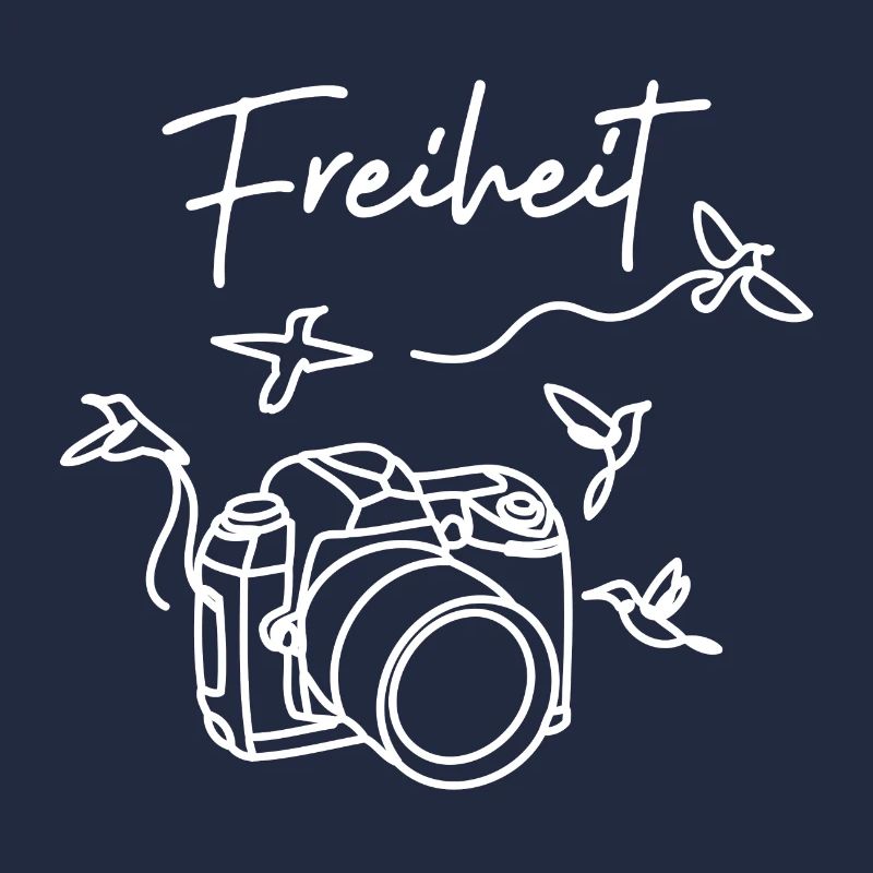 splattered Camera Freiheit