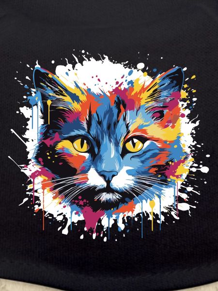 Tête de chat Pop Art