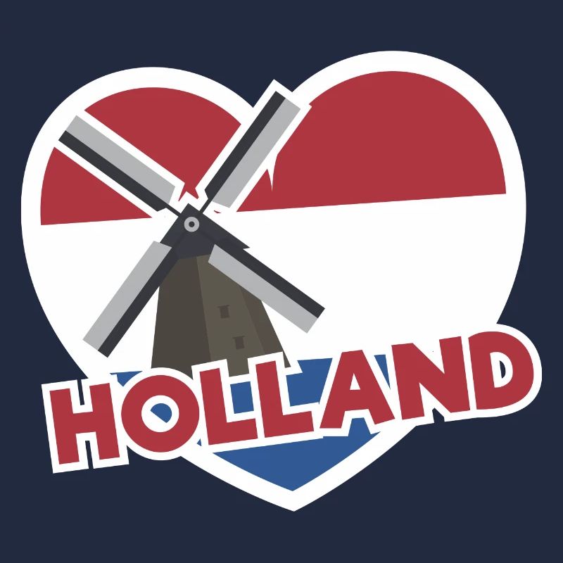 Holland Flag Graphic