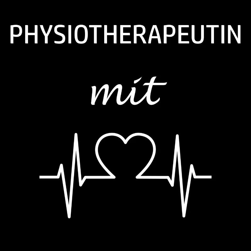 Physiotherapeutin mit Herz