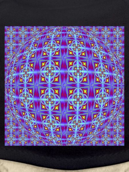 FRACTAL PATTERN LIGHT OP ART