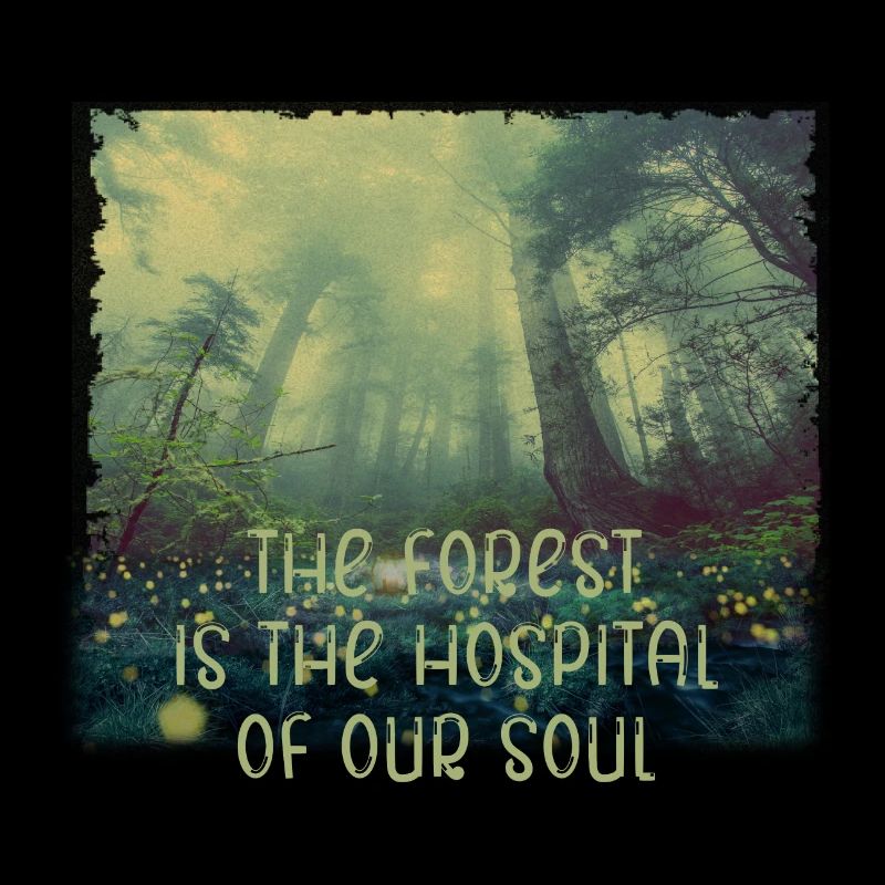 Forest soul healing nature tree trees green lungs