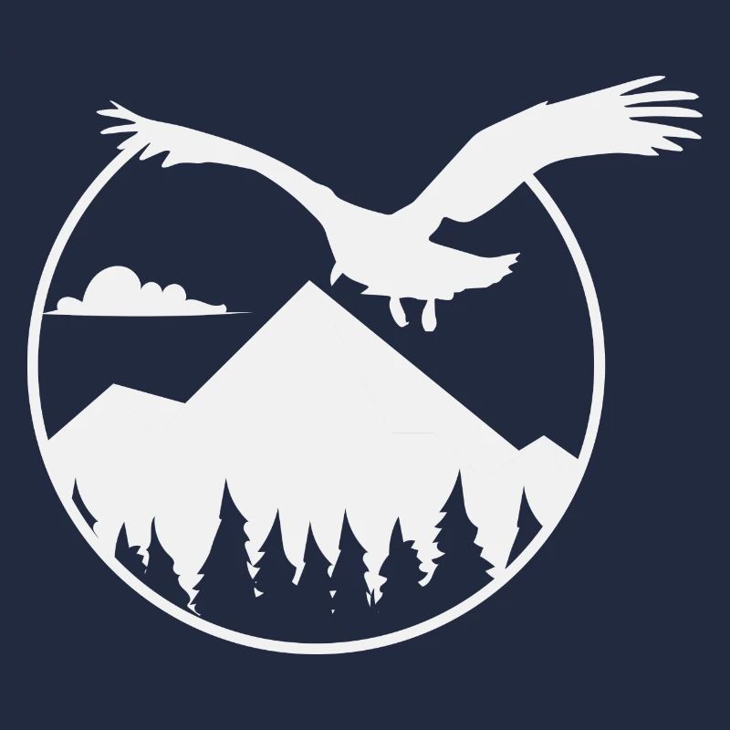 Aigles et montagnes - Eagle and Mountain