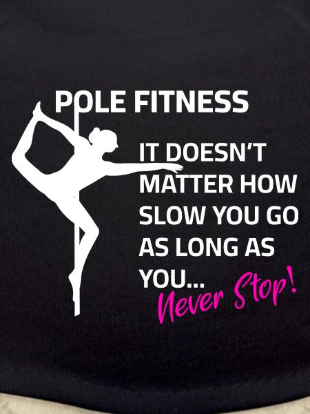 Pole dance Spruch Training Motivation
