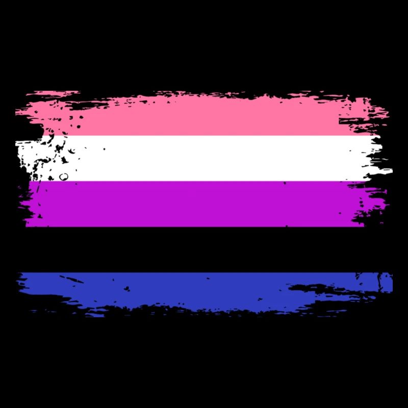 Genderfluide Pride-Flagge