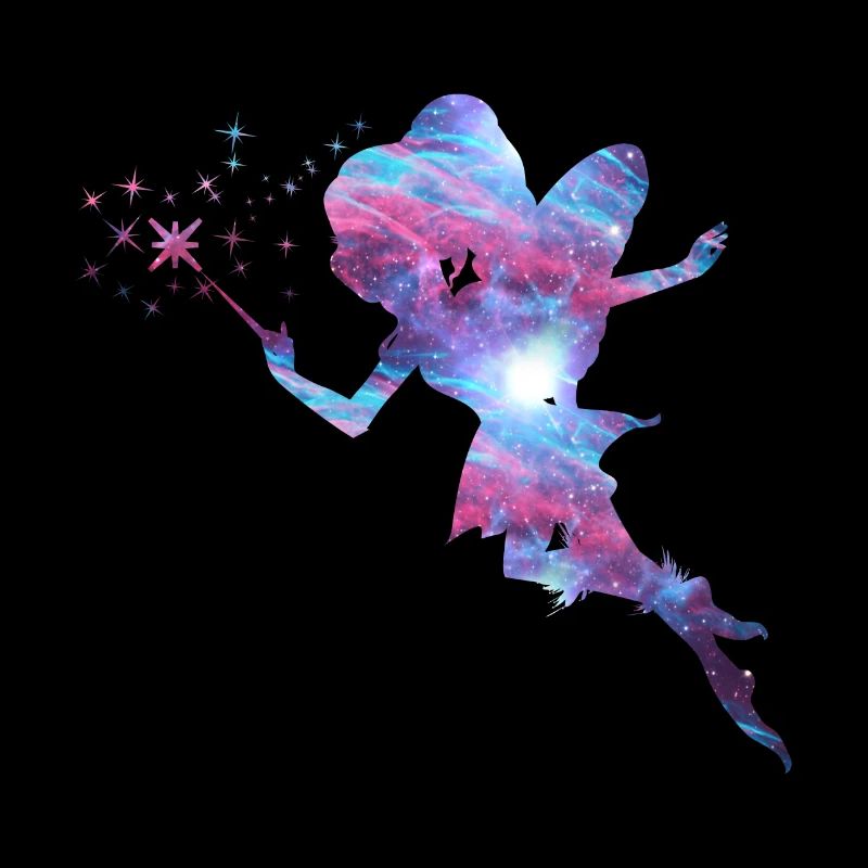 Fee Silhouette gute Fee Elfe Geschenk Märchen