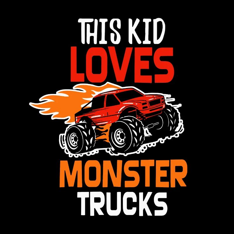 Ce gamin aime les Monster Trucks