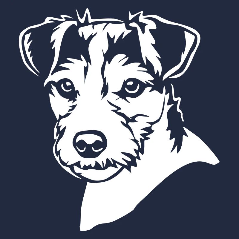 Parson Russell Terrier Kopf "Black Edition"