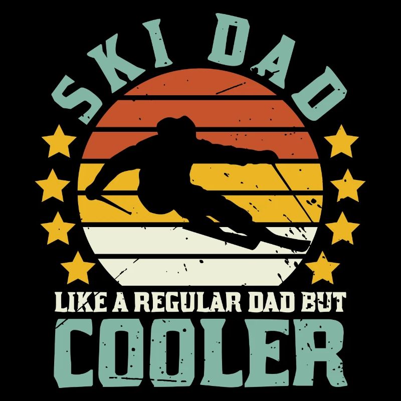Ski Dad Like a Regular Dad but Cooler