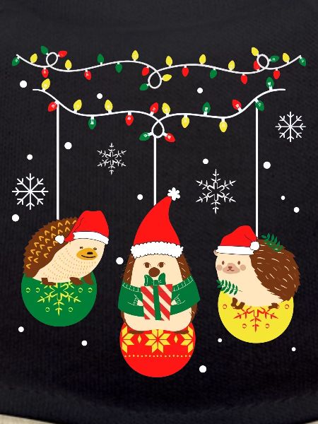 Hedgehog Christmas