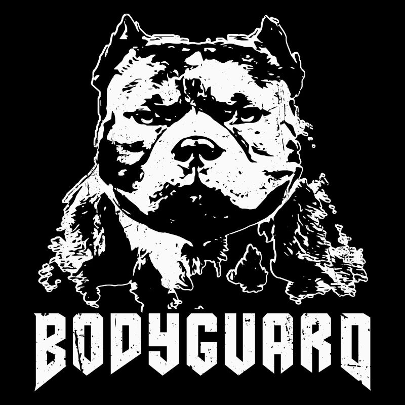 Hunde Bodyguard Weiß